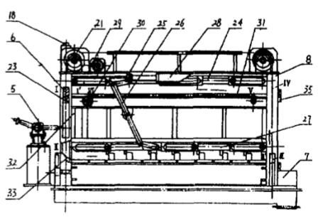 汽车板簧生产装置